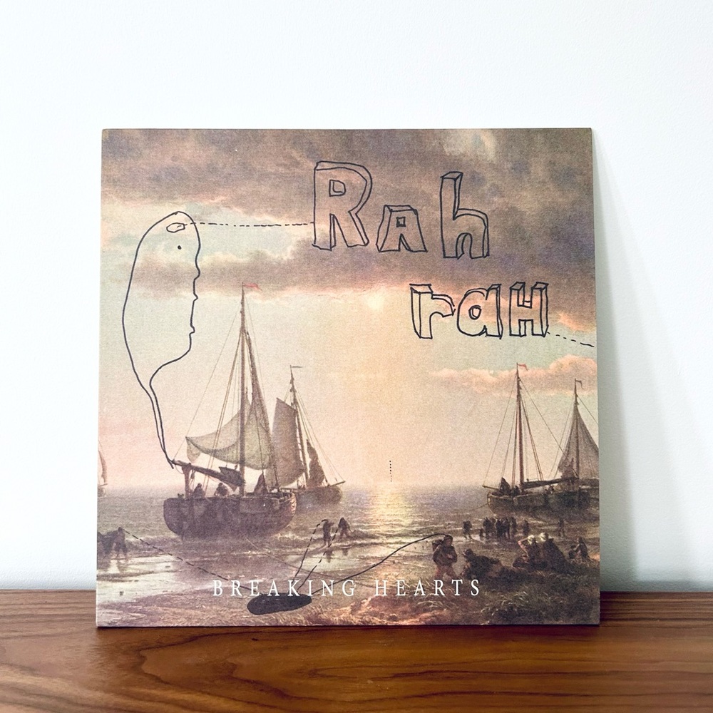 Rah Rah LP 12” Record Breaking Hearts Music Canadian VGUC Rare OOP